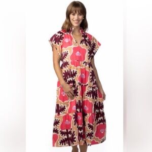 EUC Crosby Watts Dress in Mod Poppy Size large